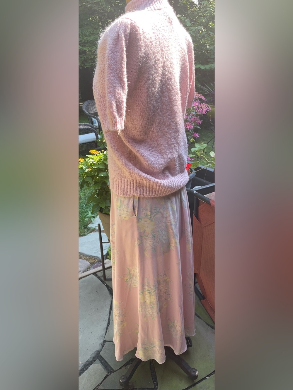 Ralph Lauren Purple Label 100% Silk Floral Midi - Picture 10 of 17